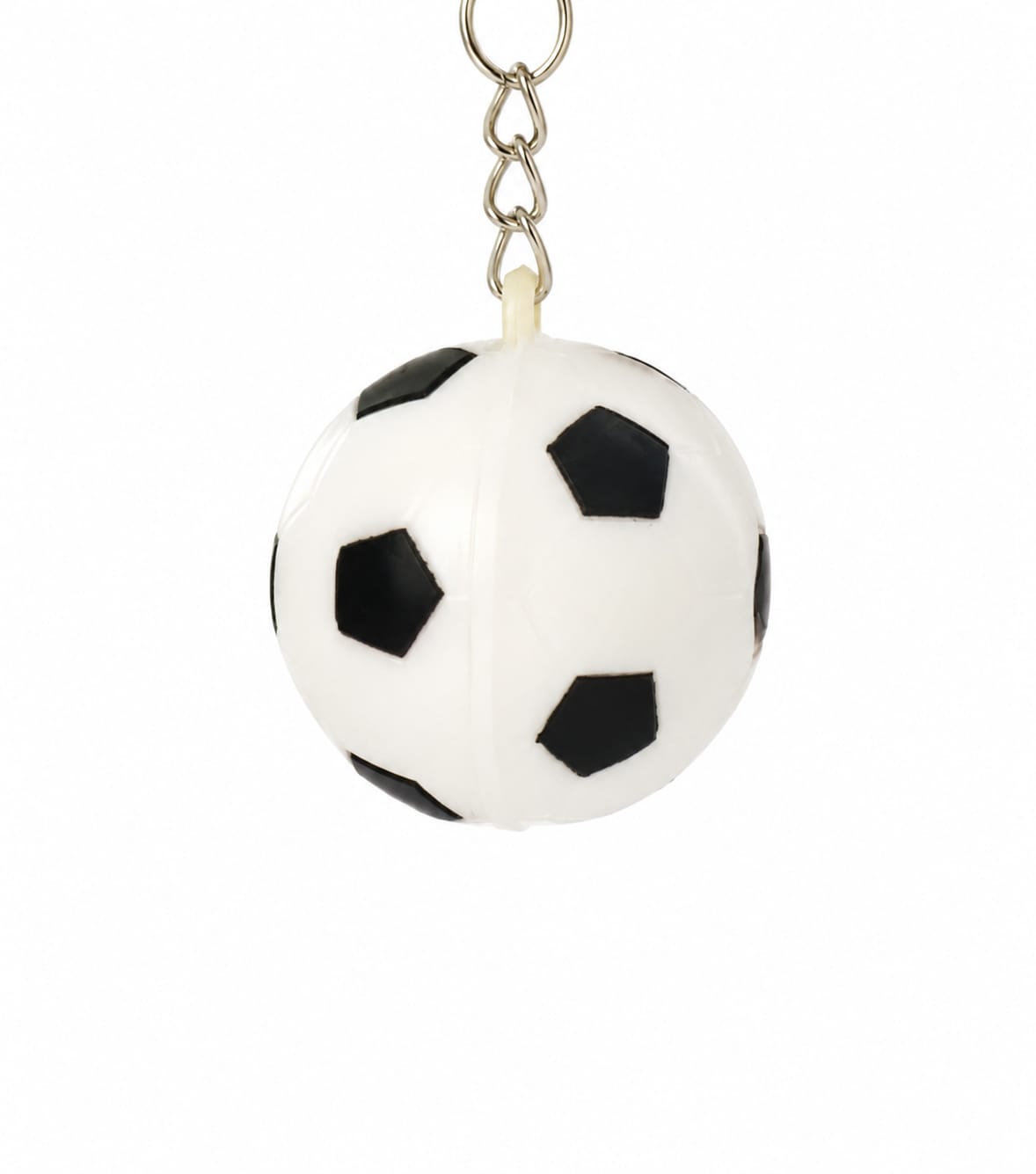 Chaveiro de bola de futebol impresso em 3D